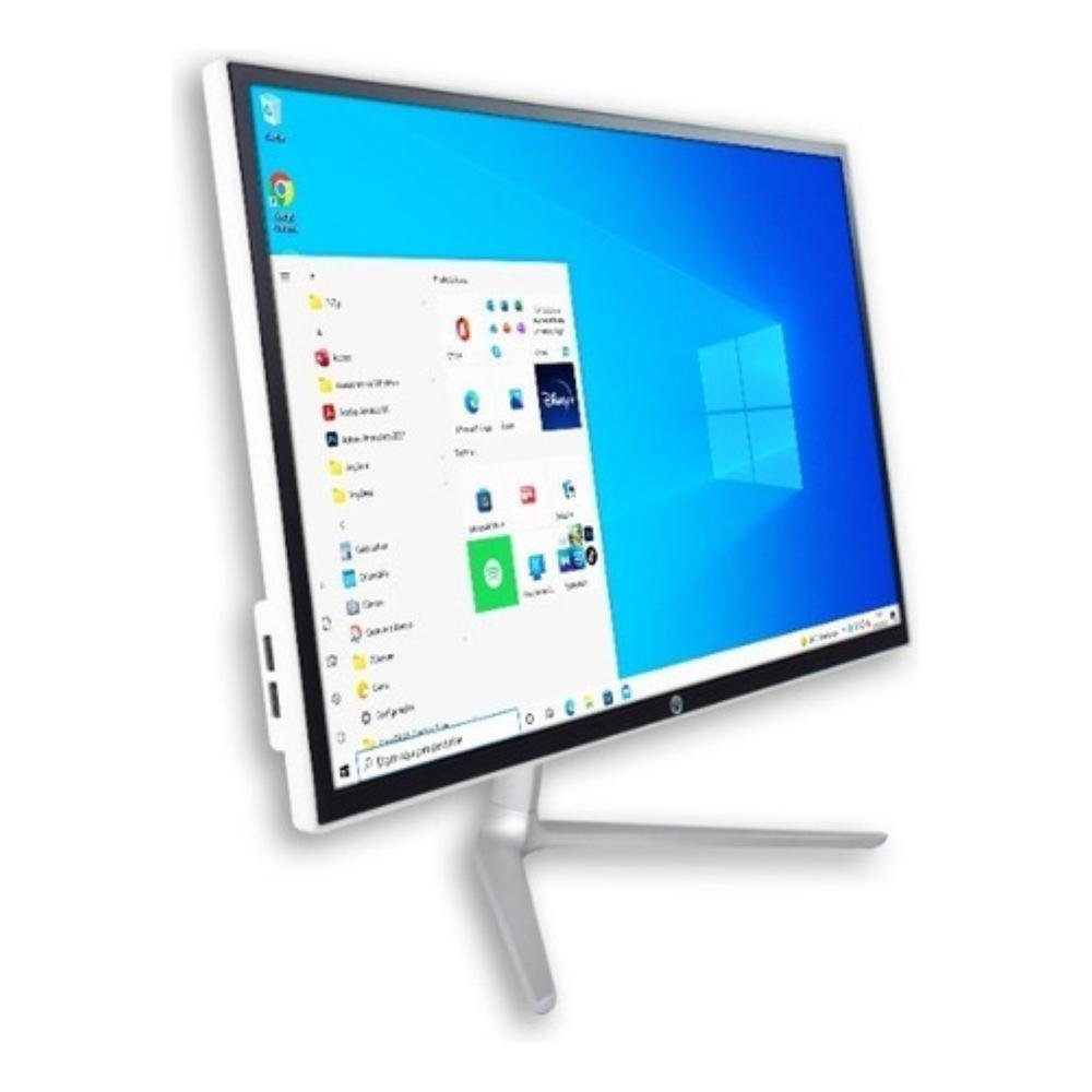 Computador All In One I7 8GB Ram SSD 240GB Tela 21.5 Hd Wifi - Branco em Campinas - foto 4