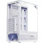 Gabinete Liketec Kingdom Snow  Mid Tower Vidro Temperado Usb S/fan Branco