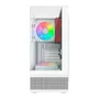 Gabinete Liketec Kingdom Snow  Mid Tower Vidro Temperado Usb S/fan Branco