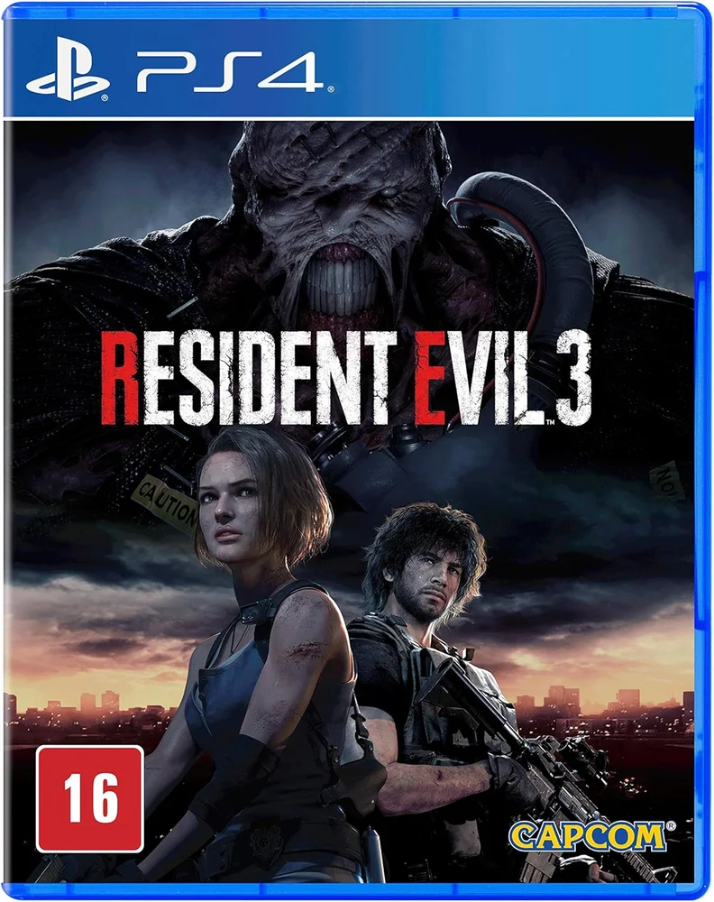 Resident Evil 3 Ps4 Br Midia Fisica Resident Evil 3 Ps4 Br Midia Fisica
