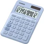 Calculadora De Mesa Casio Ms20uc 12 Dígitos Azul Claro