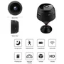 Mini Camera Sem Fio Visão Noturna Wifi Com Gravador De Voz