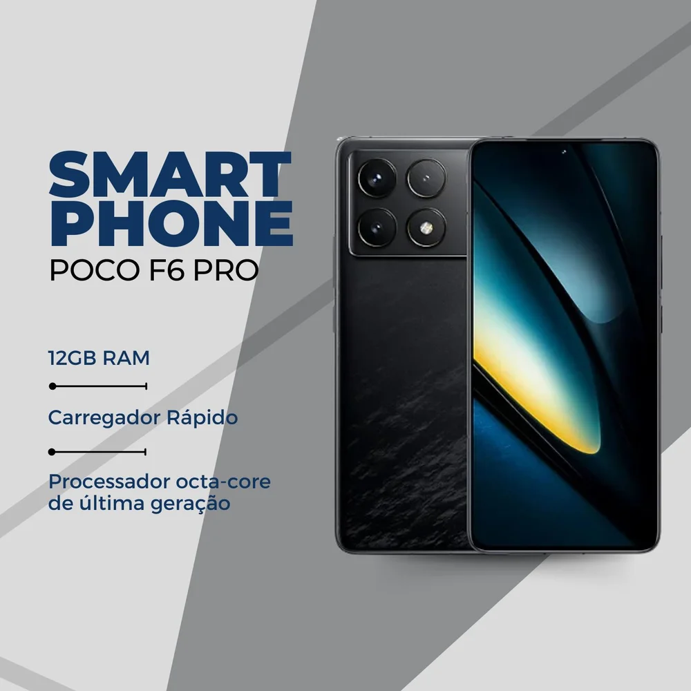 Smartphone Xiaomi Poco F6 Pro 512 Gb 12 Ram
