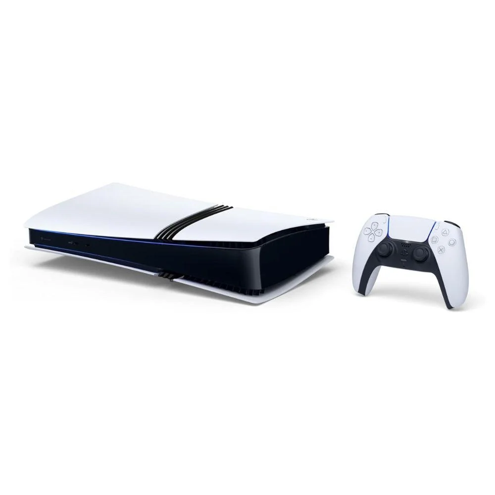 Console Playstation 5 Pro Sony, SSD 2TB, Controle Sem Fio Dualsense, Branco Console Playstation 5 Pro Sony, SSD 2TB, Controle Sem Fio Dualsense, Branco