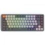 Teclado Mecânico Gamer Redragon Azure RGB, Low-profile, Switch Brown, Abnt2, Preto/cinza, K652gg-RGB-pro (pt-brown)