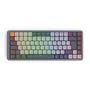 Teclado Mecânico Gamer Redragon Azure RGB, Low-profile, Switch Brown, Abnt2, Preto/cinza, K652gg-RGB-pro (pt-brown)
