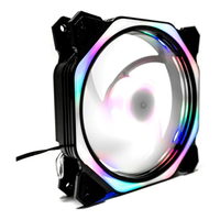 Kit 3 Cooler Fan RGB Colorido 120mm Ventoinha Gamer PC Hayom