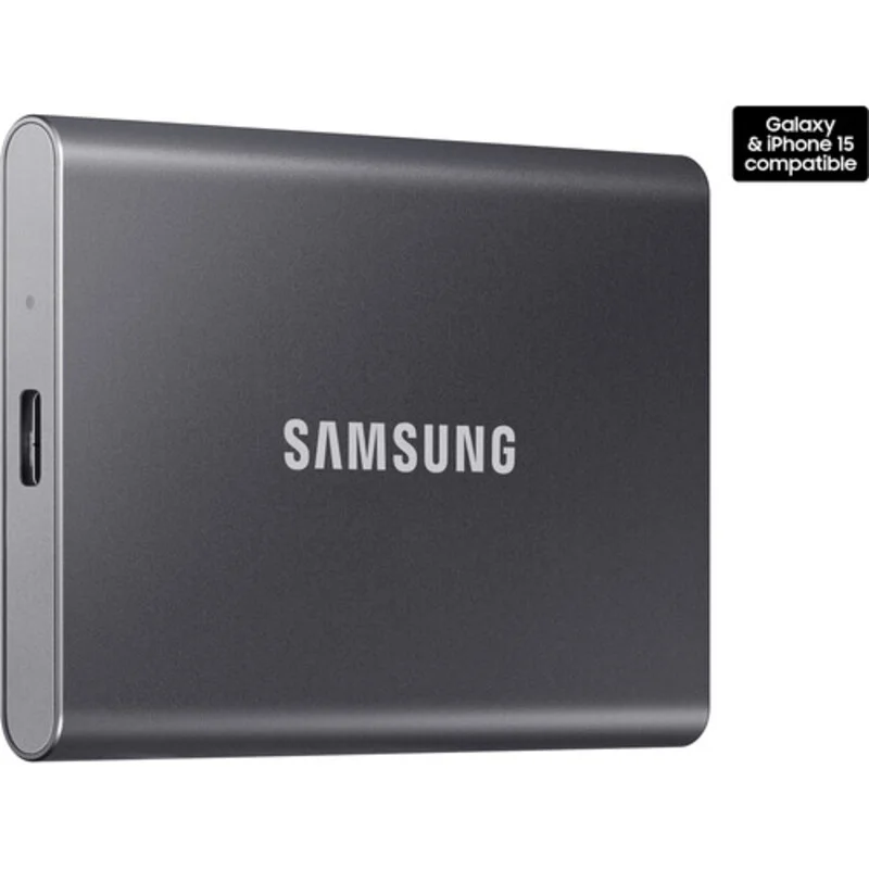 SSD Samsung 4TB T7 Portable Titan Gray Mu-pc4t0t/am SSD Samsung 4TB T7 Portable Titan Gray Mu-pc4t0t/am