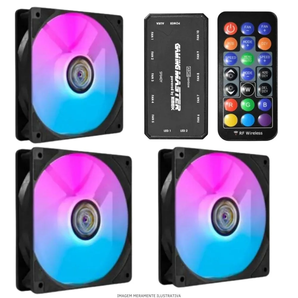 "Computador PC Gamer Completo Balão.info Intel Core I5 SSD 480GB 16gb Gabinete Aquário Teclado Mouse Mouse Pad E Headset Gamer Monitor 19"" WINDOWS 10 Pro Trial" - view 5