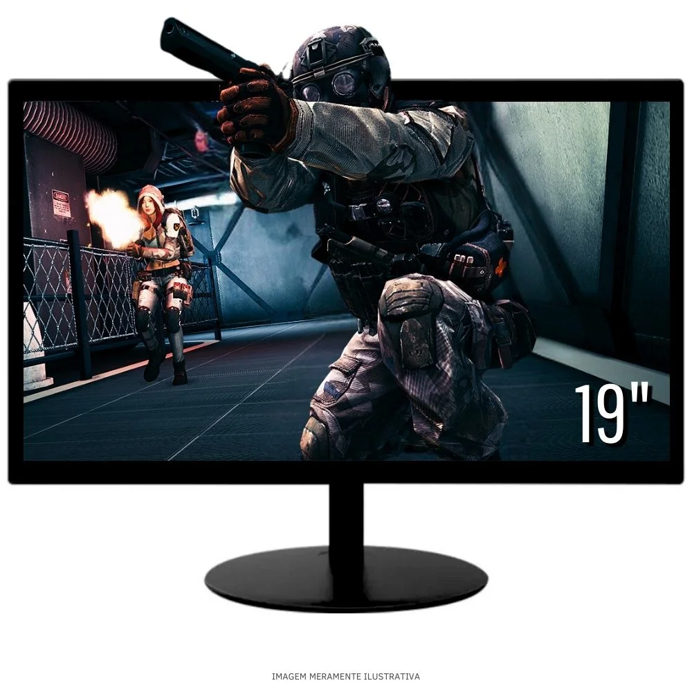 "Computador PC Gamer Completo Balão.info Intel Core I5 SSD 480GB 16gb Teclado Mouse Mouse Pad E Headset Gamer Joystick Monitor 19"" WINDOWS 10 Pro Trial" - view 2