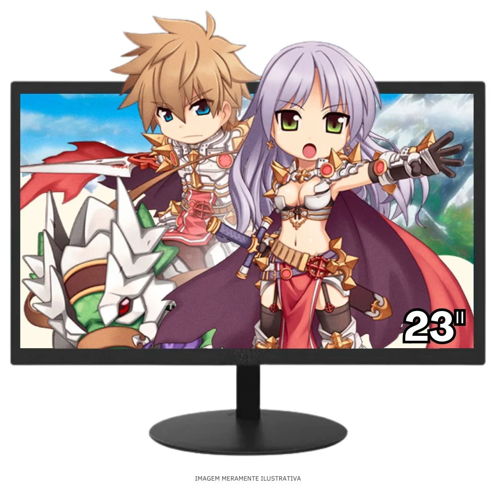 "Computador PC Gamer Completo Balão.info Intel Core I7 SSD 480GB 16gb Gabinete Aquário Teclado Mouse Mouse Pad E Headset Gamer Monitor 23"" WINDOWS 10 Pro Trial" - view 2
