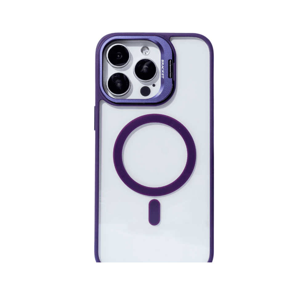 Capa Celular Magsafe iPhone 15 Roxo Profundo