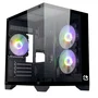 Gabinete Gamer Áquario Soul Pro 3x Fan ARGB Vidro Preto