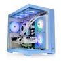 Gabinete View 380 Hydrangea Blue Tg ARGB Mid Tower C/4 Fans  Tt - Ca-1z2-00mfwn-00