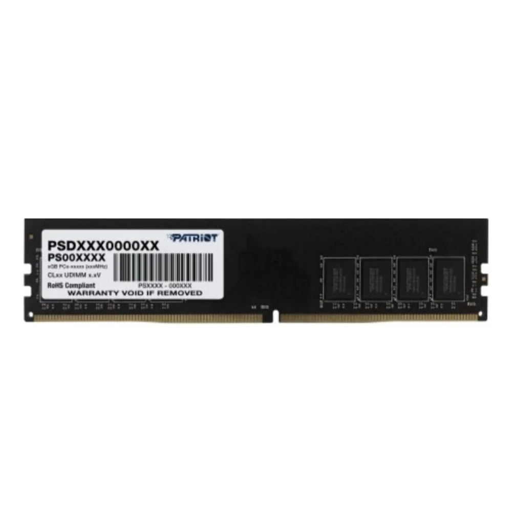 Memória Patriot Signature, 8GB, Ddr4, 3200mhz, 1.2v, Cl 20, Desktop - Psd48g32002