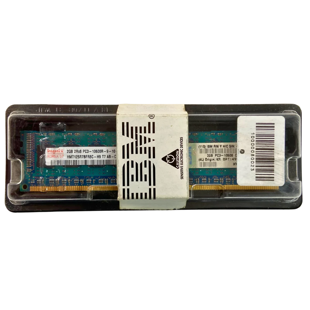 Memória Ibm 2gb Ddr3 Ecc 1333mhz Rdimm - Modelo 49y1433 Memória Ibm 2gb Ddr3 Ecc 1333mhz Rdimm - Modelo 49y1433
