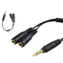 Cabo Splitter Adaptador De Áudio Jjc Spy1 (trrs Para Trs + Fone).
