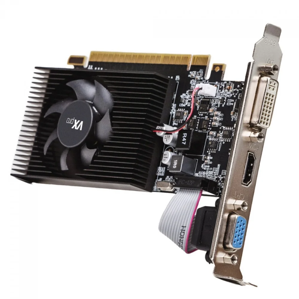 Placa De Vídeo Nvidia Geforce Vxpro Gt 740 4gb Ddr3 64 Bits Low Profile
