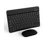 Teclado + Mouse Sem Fio Bluetooth Para Motorola Moto Tab G70