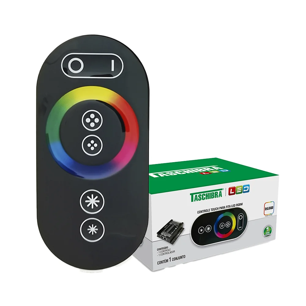 Controle Remoto Taschibra Receptor Rgbw P/ Fita De Led 12v 216w.
