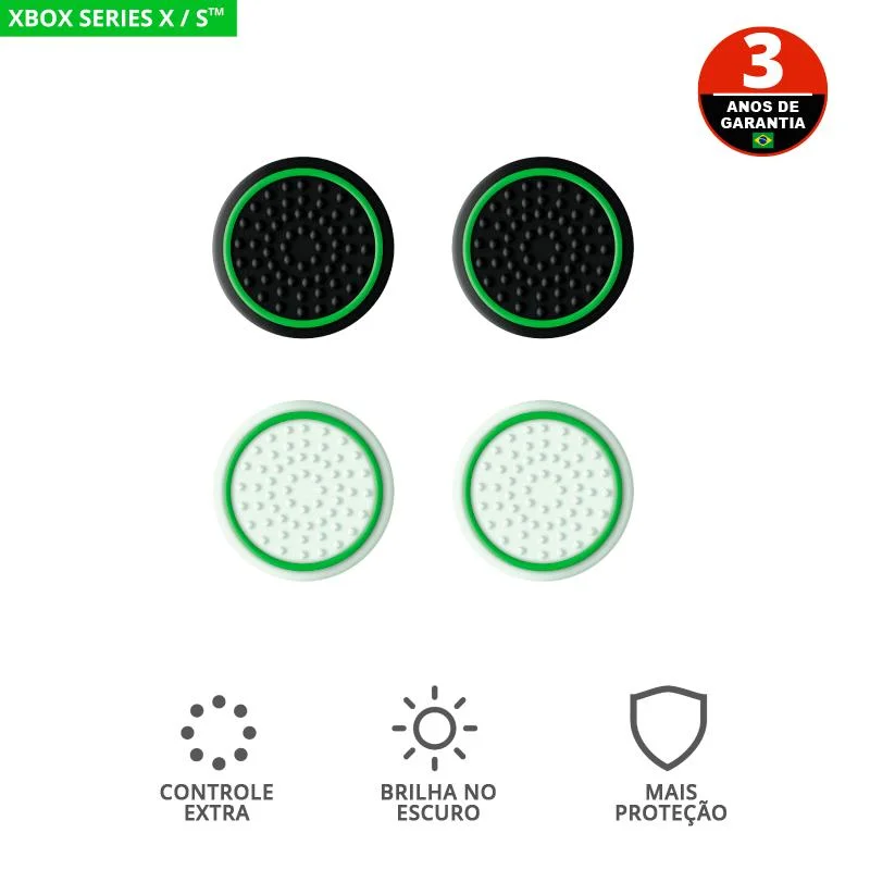 Grip Silicone Xbox Gxt 267 4 Peças 2 Cores 24174 Trust
