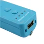 Controle Wii Remote Plus + Nunchuck Para Nintendo Wii E Nintendo Wii U Azul