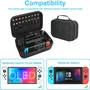 Bolsa Para Transporte Maleta Case Capa Para Nintendo Switch Preta