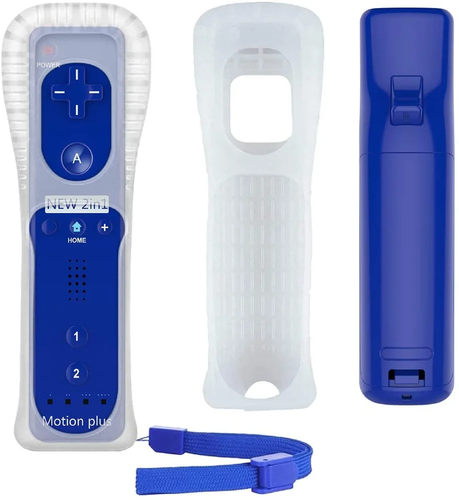 Controle Wii Remote Plus Para Nintendo Wii E Nintendo Wii U Azul Escuro. Controle Wii Remote Plus Para Nintendo Wii E Nintendo Wii U Azul Escuro.