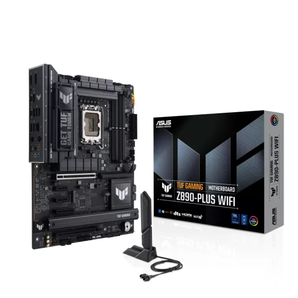 【ゆう】270K Plus/Z890 ASUS/DDR5 64GBセット Placa Me Asus TUF GAMING Z890PLUS WIFI7 4xDDR5