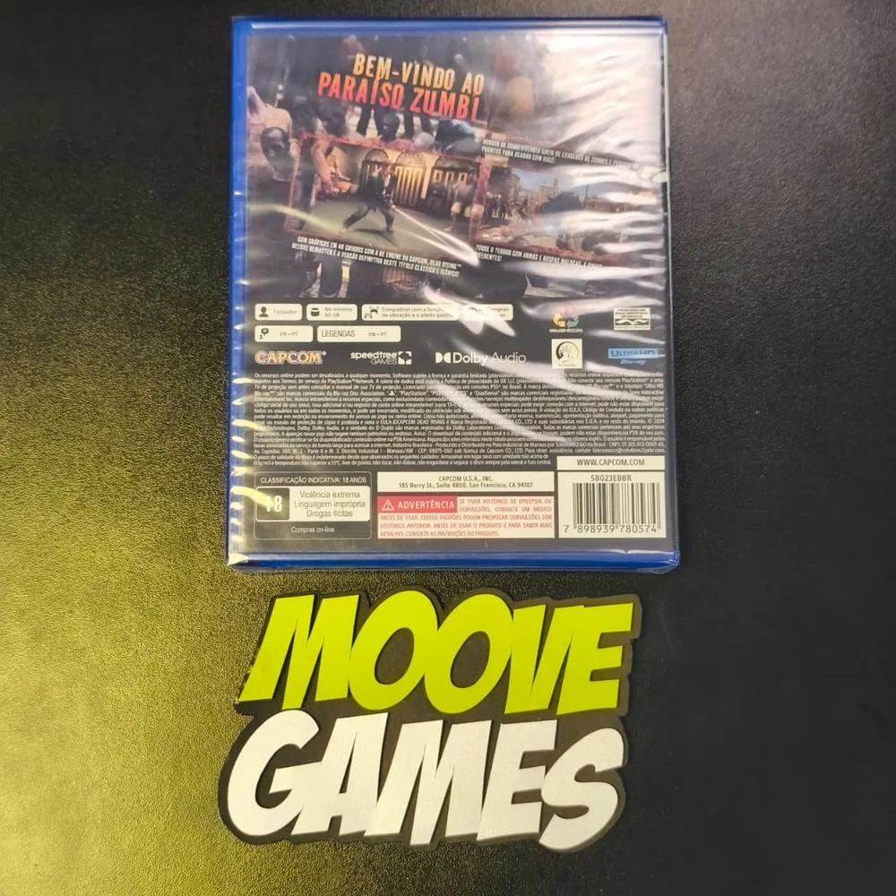 Jogo Dead Rising Deluxe Edition Ps5 Mídia Física Jogo Dead Rising Deluxe Edition Ps5 Mídia Física