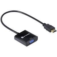 Adaptador Conversor HDMI Macho Para Vga Fêmea 25cm