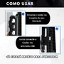 Cooler Fan Externo Usb Ventilador Para Resfriamento 3 Ventoinhas LED Compatível Com Ps5 Slim Cor:preto