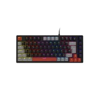 Teclado Mecanico 75% PCyes Kirin Black Vulcan - Switch Blue - LED Rainbow - Ptkr75bl
