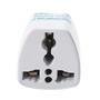 Adaptador Viagem Tomada Universal Internacional Bivolt Compacto Seguro Leve Prático