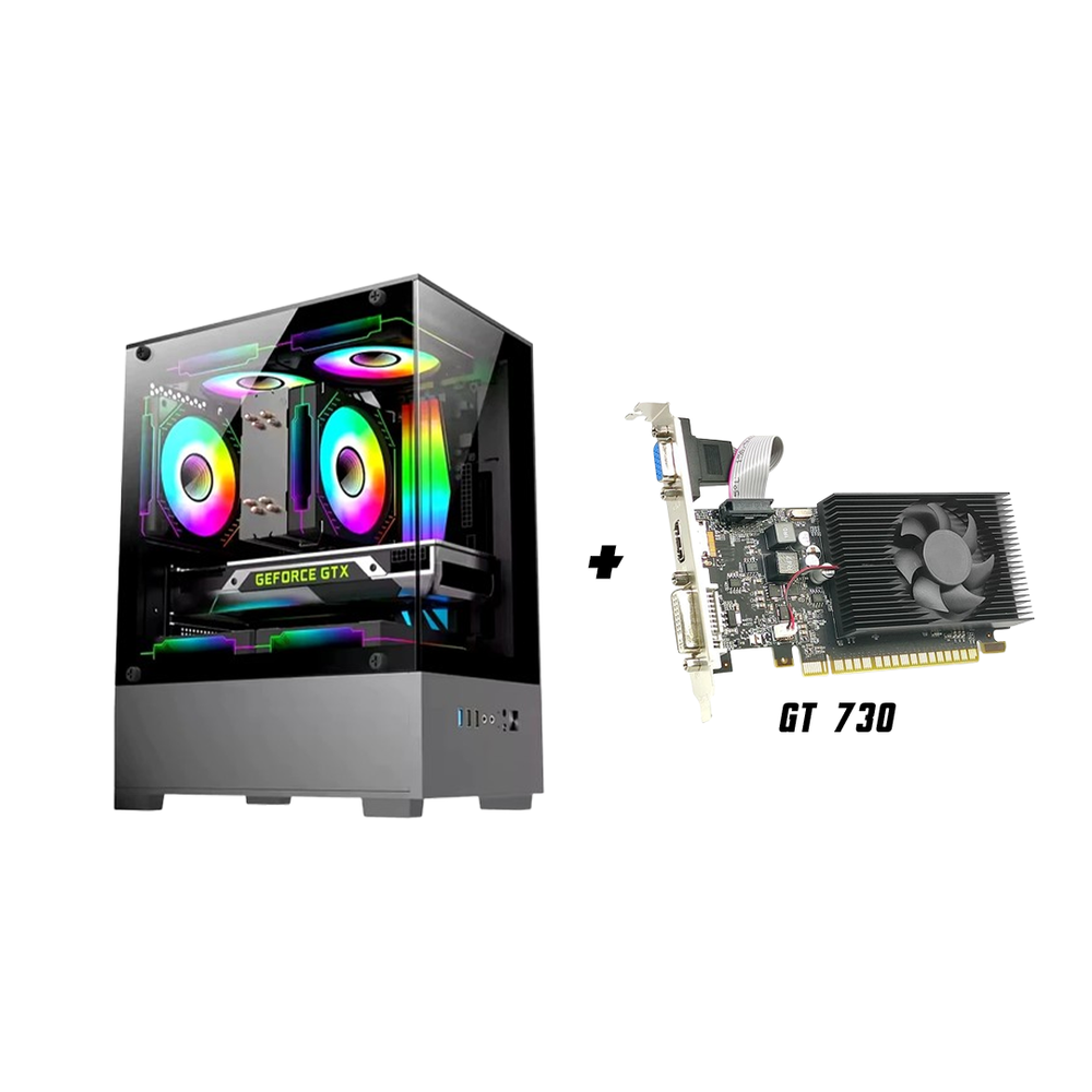 Computador Cpu PC Gamer I5 Ram 16gb Placa De Vídeo Gt 730 4gb SSD 240GB - view 3
