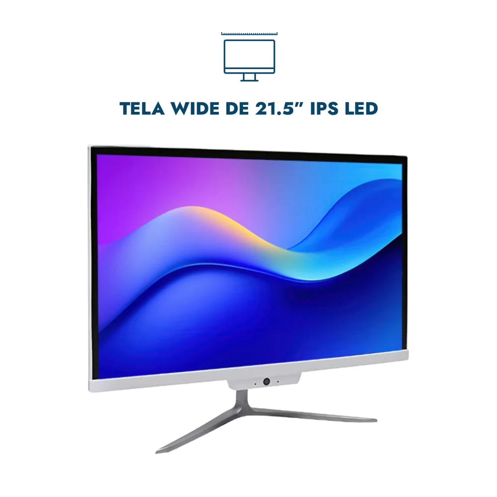 "Computador All In One 21,5"" Intel Core i5, 16gb Ram, Hd 1TB, Webcam, Wi-fi, Bluetooth" em Campinas