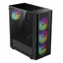 Gabinete Gamer Mid Tower 4 Fan ARGB Gamdias Aura Gc2 Elite ARGB Preto