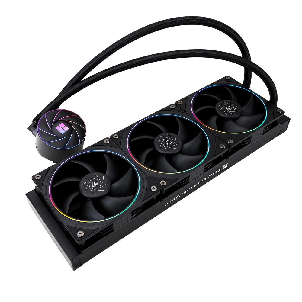 Thermalright Aqua Elite 360 ARGB 後付け液晶付き KaBuM Aperte o K e evolua em Tecnologia e Games