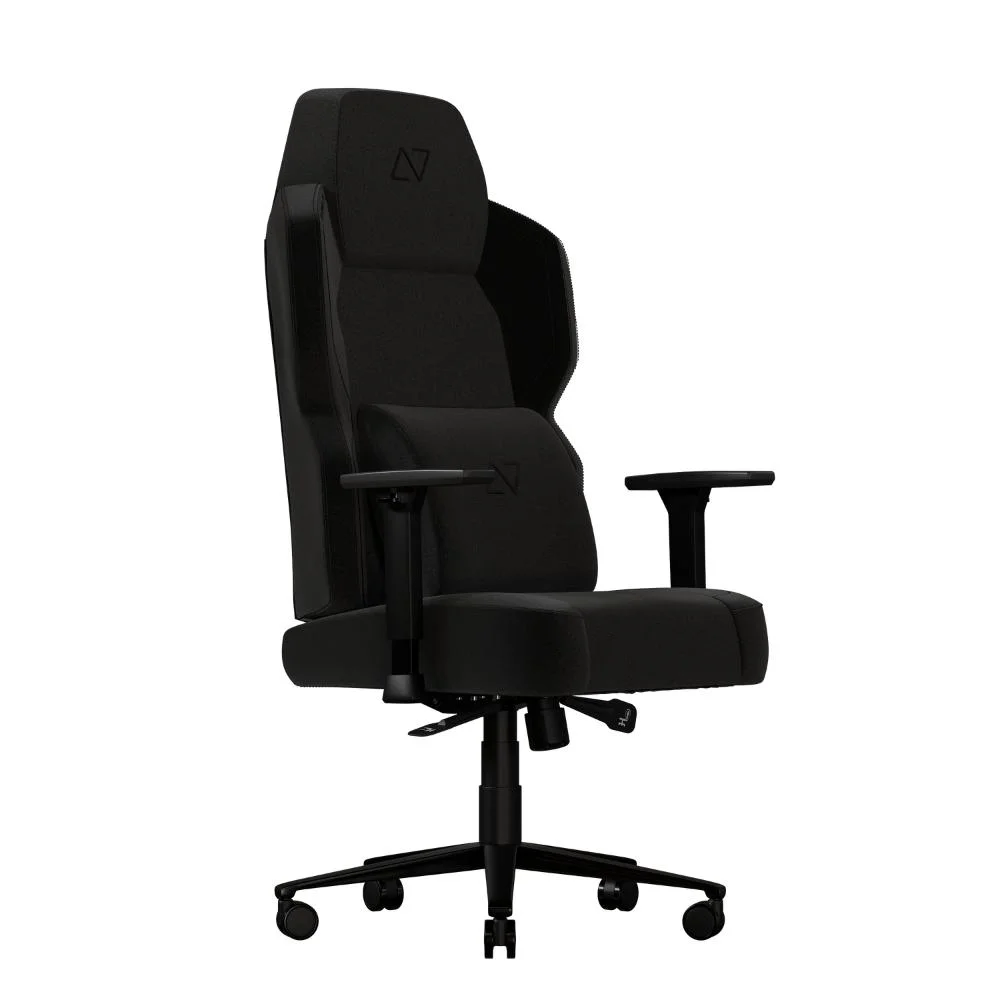 Cadeira Gamer Elements Magna, Até 130KG, Giratória E Reclinável, Linho, Black Cadeira Gamer Elements Magna, Até 130KG, Giratória E Reclinável, Linho, Black