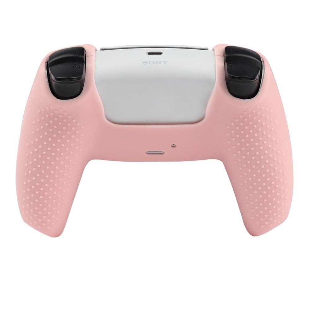 Capa Controle Dualsense Ps5 Rosa Pastel Antiderrapante Capa Controle Dualsense Ps5 Rosa Pastel Antiderrapante