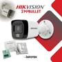 Câmera Hikvision Ip 2mp Bullet Smart Hybrid Light Ds-2cd1021g2-liu(2.8mm) - 311328046
