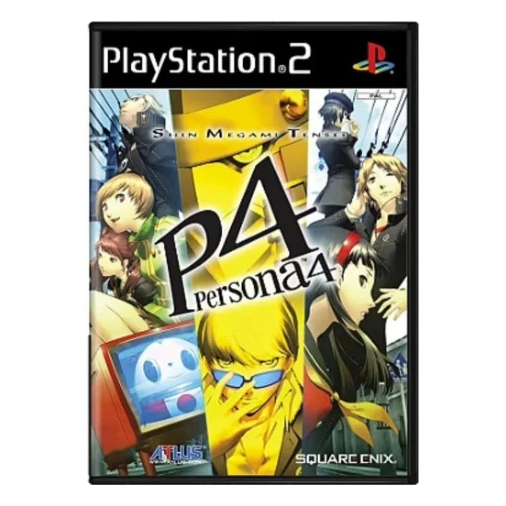 Jogo Shin Megami Tensei: Persona 4 - Playstation 2 Jogo Shin Megami Tensei: Persona 4 - Playstation 2