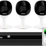 Kit 3 Câmeras Wi-fi Imx C Intelbras Gravador Nvr Nvd 1404 4 Canais + Hd 1tb