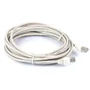 Cabo De Rede Patch Cord Cat5e Montado Branco - 20 Metros