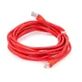 Cabo De Rede Patch Cord Cat5e Montado Vermelho - 65 Metros