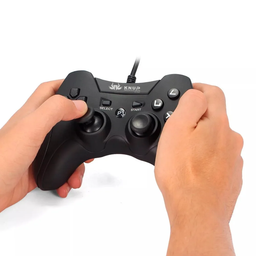 Controle Joystick P3 Kp-4040 Compatível Com P3 PC Android E Smartphone. Controle Joystick P3 Kp-4040 Compatível Com P3 PC Android E Smartphone.