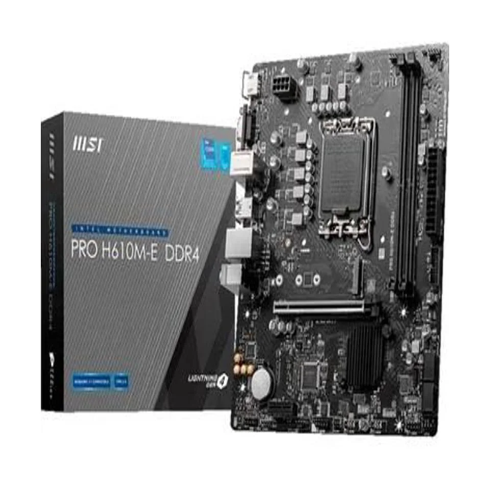 Placa Mãe Msi Pro H610M-S, LGA 1700, DDR4, Micro-ATX, M.2, HDMI Placa Mãe Msi Pro H610M-S, LGA 1700, DDR4, Micro-ATX, M.2, HDMI