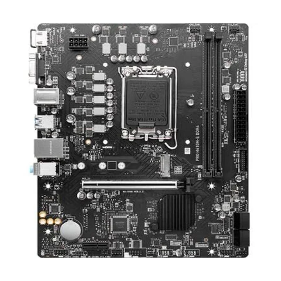 Placa Mãe Msi Pro H610M-S, LGA 1700, DDR4, Micro-ATX, M.2, HDMI Placa Mãe Msi Pro H610M-S, LGA 1700, DDR4, Micro-ATX, M.2, HDMI