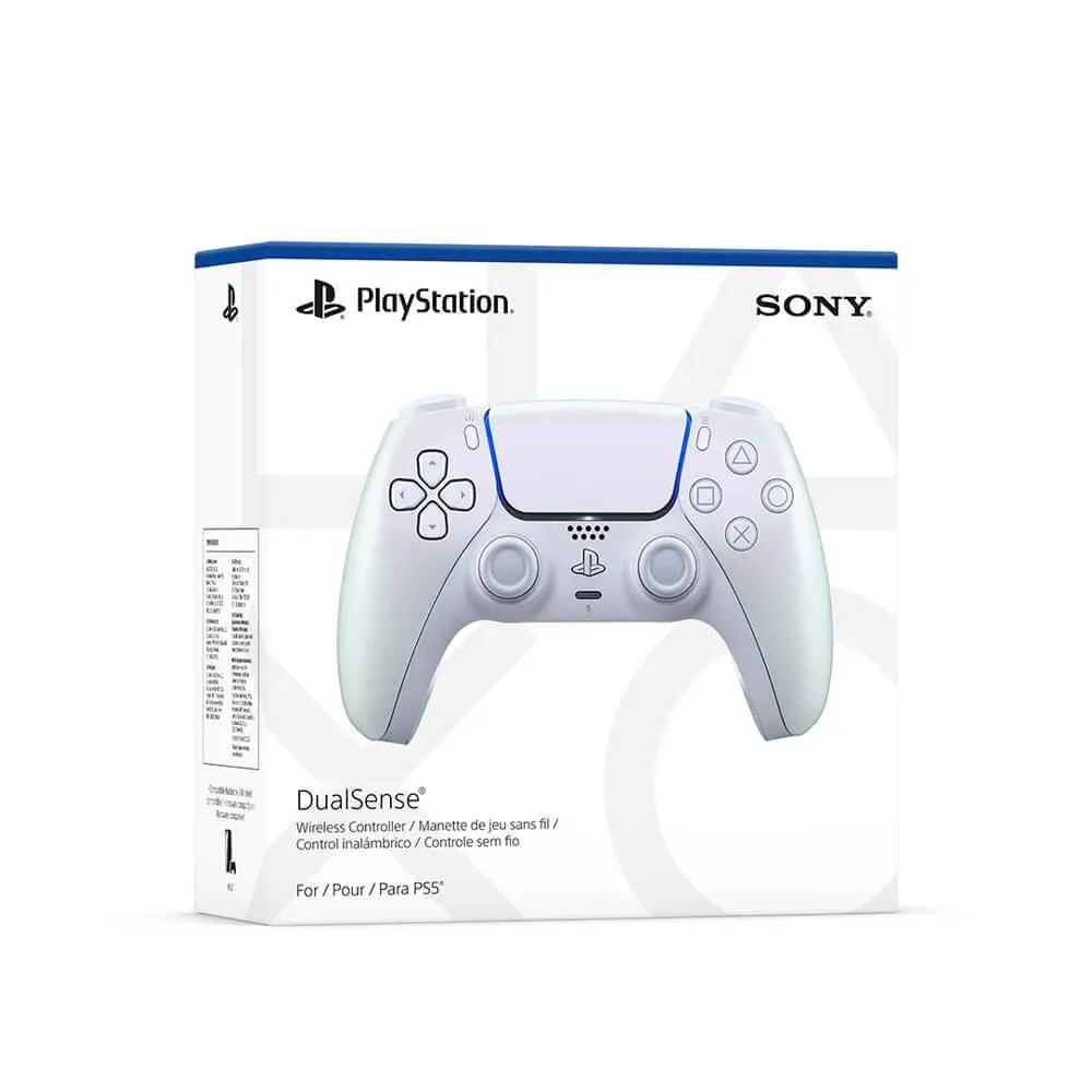 Controle Sem Fio Sony Dualsense Ps5 Chroma Pearl