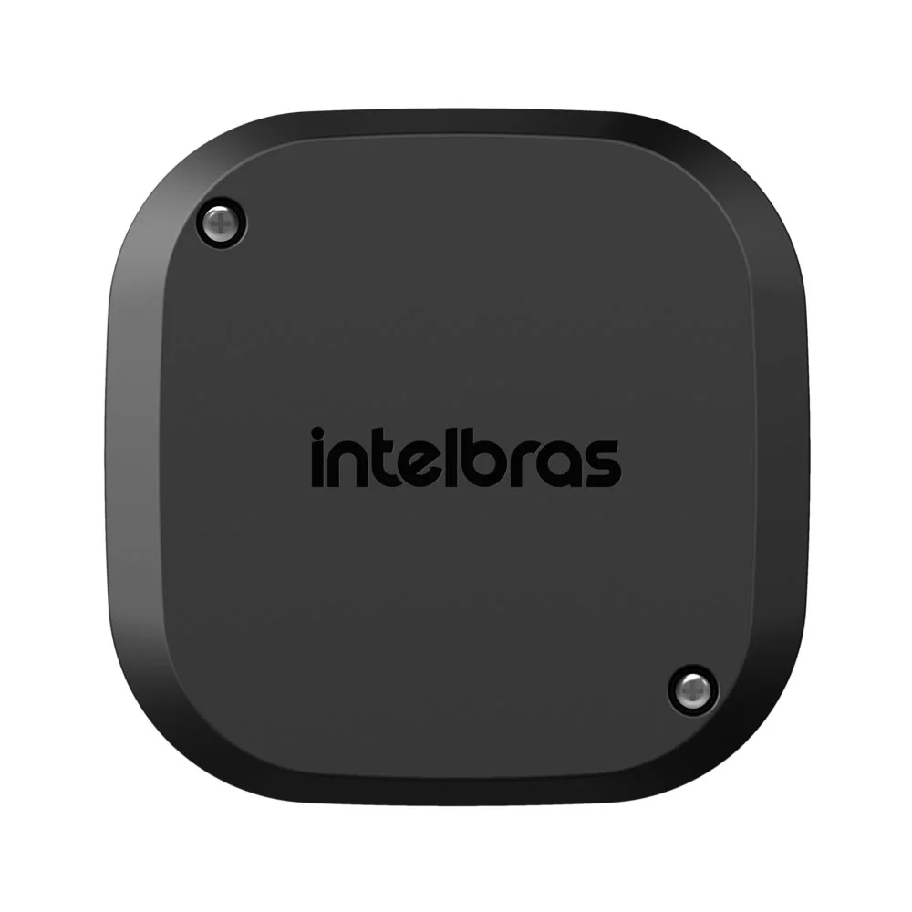 Kit 4 Caixas De Passagem Plástica Câmeras Bullet/dome Interno Vbox 1100 Black Intelbras
